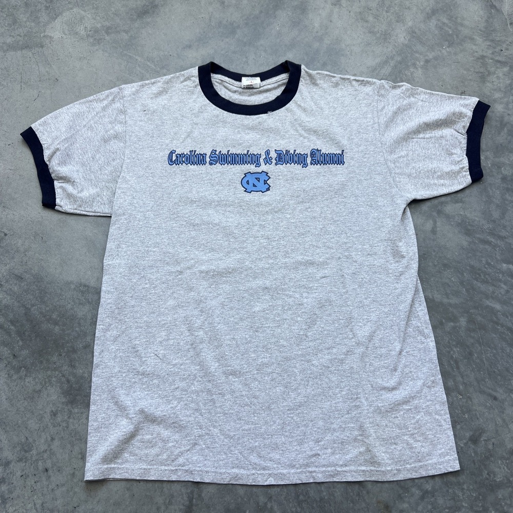 Carolina Ringer Swimming & Dibing Alumni Tee Size Large